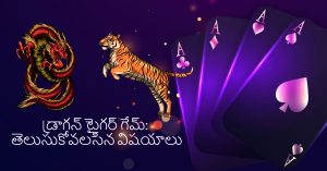 డ్రాగన్ టైగర్ గేమ్: తెలుసుకోవలసిన విషయాలు